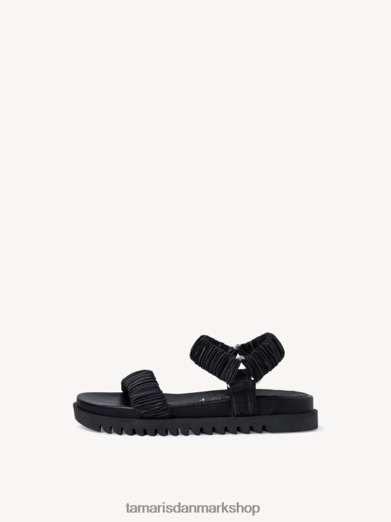 Tamaris Kvinder sandal - sort/sort uni XVXV8T893 sko