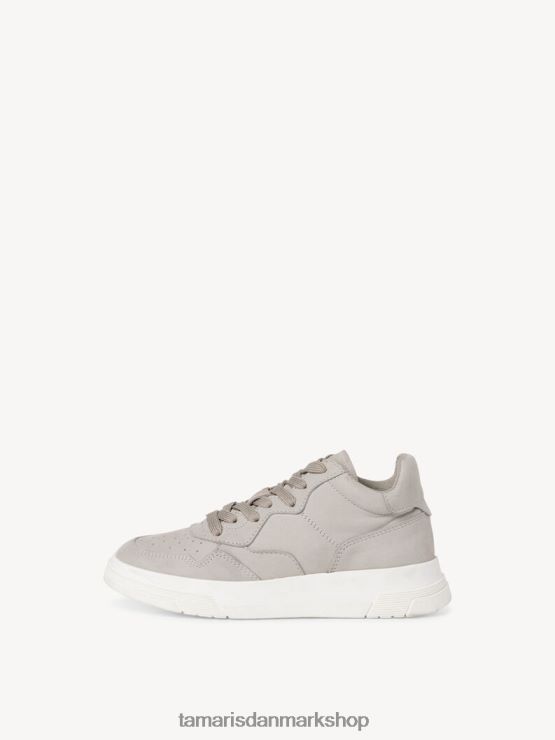 Tamaris Kvinder læder sneaker - grå/lys grå XVXV8T1002 sko