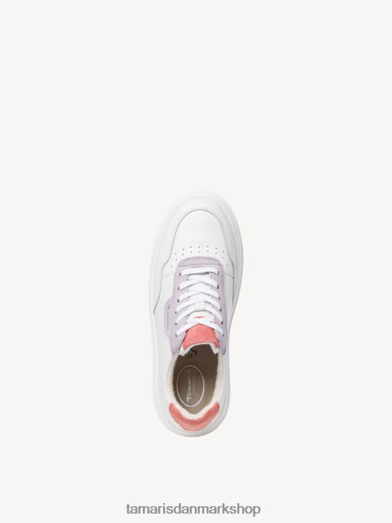 Tamaris Kvinder læder sneaker - hvid XVXV8T215 sko