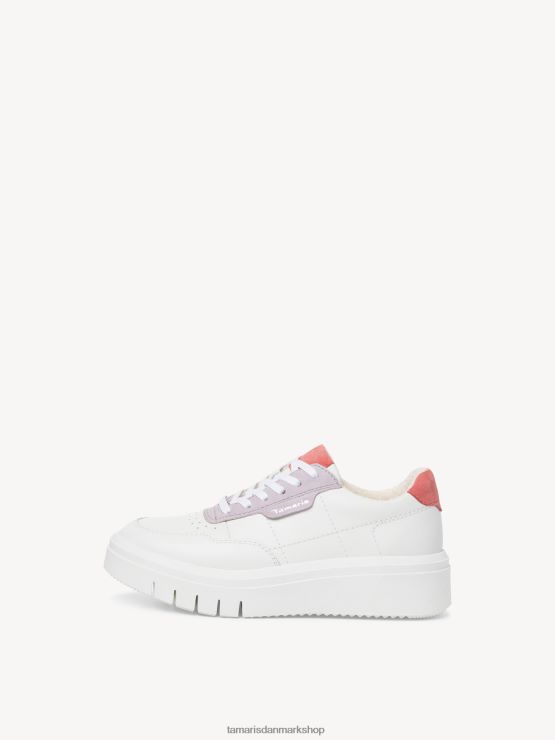 Tamaris Kvinder læder sneaker - hvid XVXV8T215 sko
