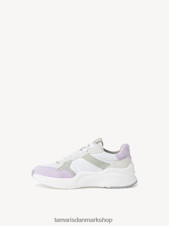 Tamaris Kvinder læder sneaker - hvid XVXV8T2218 sko