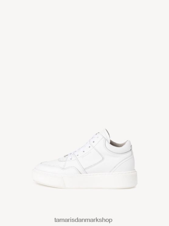 Tamaris Kvinder læder sneaker - hvid XVXV8T2232 sko
