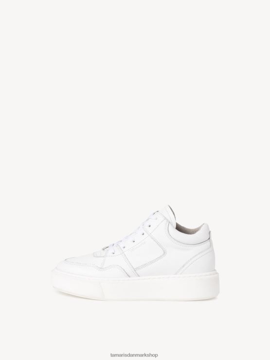 Tamaris Kvinder læder sneaker - hvid XVXV8T2232 sko