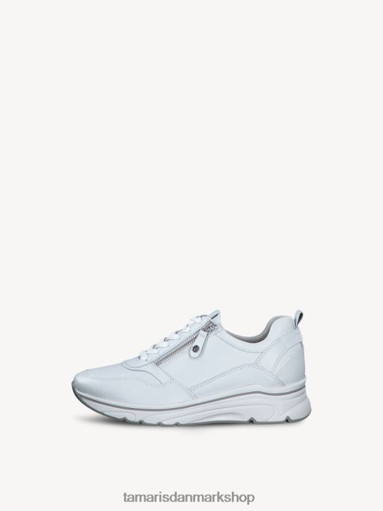 Tamaris Kvinder læder sneaker - hvid/hvid uni XVXV8T2283 sko