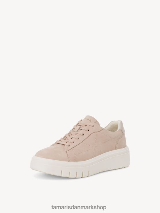 Tamaris Kvinder læder sneaker - rose XVXV8T675 sko