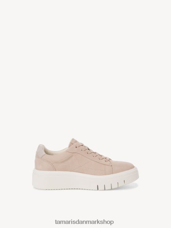 Tamaris Kvinder læder sneaker - rose XVXV8T675 sko