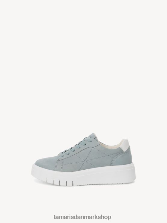 Tamaris Kvinder lædersneaker - blå/himmel XVXV8T1057 sko