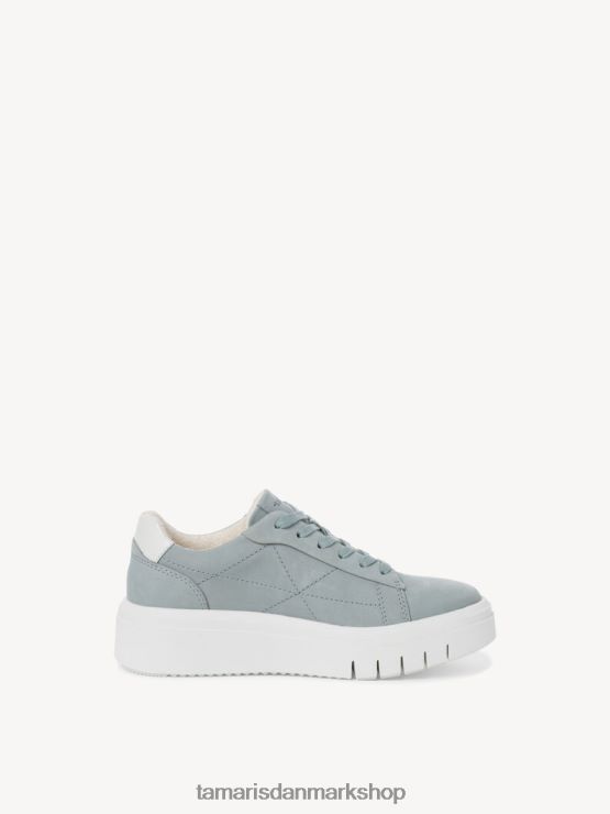 Tamaris Kvinder lædersneaker - blå/himmel XVXV8T1057 sko