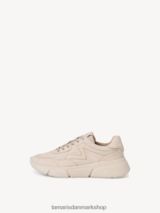 Tamaris Kvinder lædersneaker - brun/antilope XVXV8T702 sko