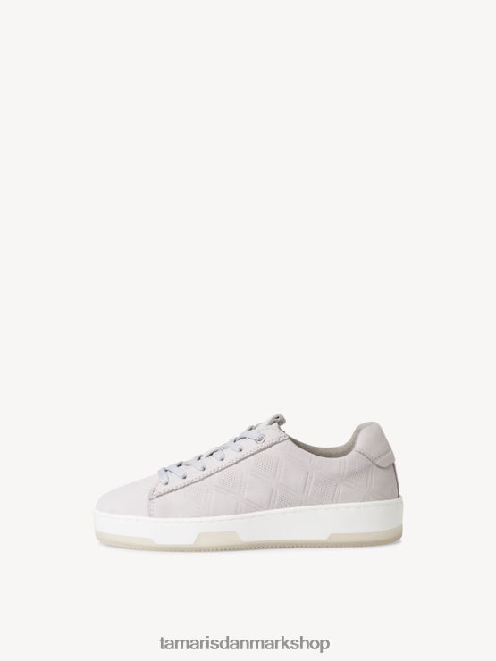 Tamaris Kvinder lædersneaker - grå/blød grå XVXV8T1012 sko