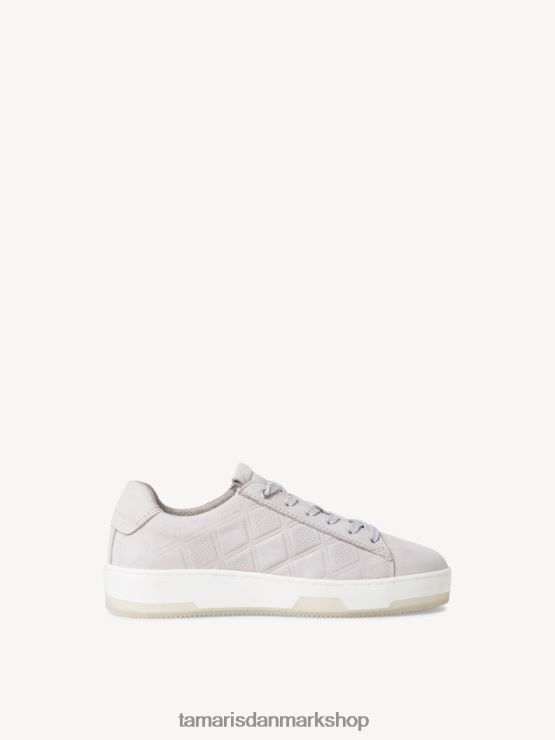 Tamaris Kvinder lædersneaker - grå/blød grå XVXV8T1012 sko