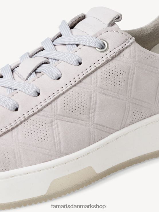 Tamaris Kvinder lædersneaker - grå/blød grå XVXV8T1012 sko
