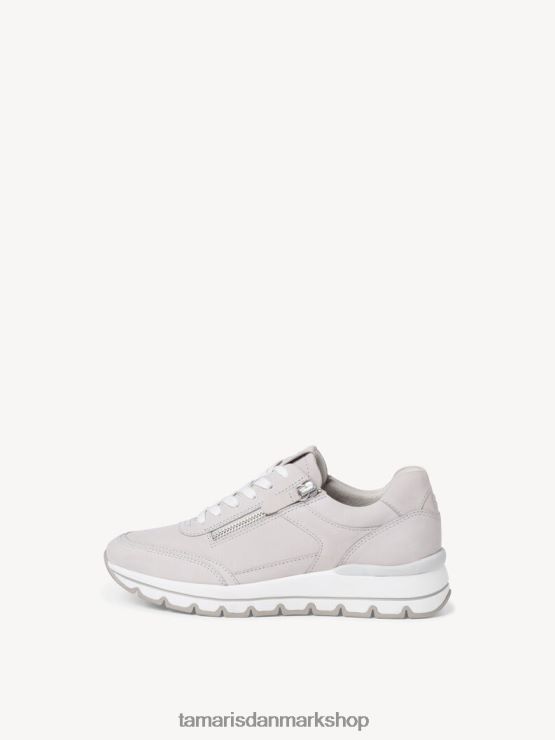 Tamaris Kvinder lædersneaker - grå/lt.grå nubuc XVXV8T1695 sko
