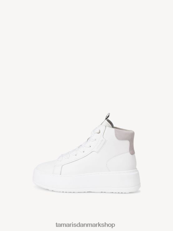 Tamaris Kvinder lædersneaker - hvid/hvid læder XVXV8T1010 sko