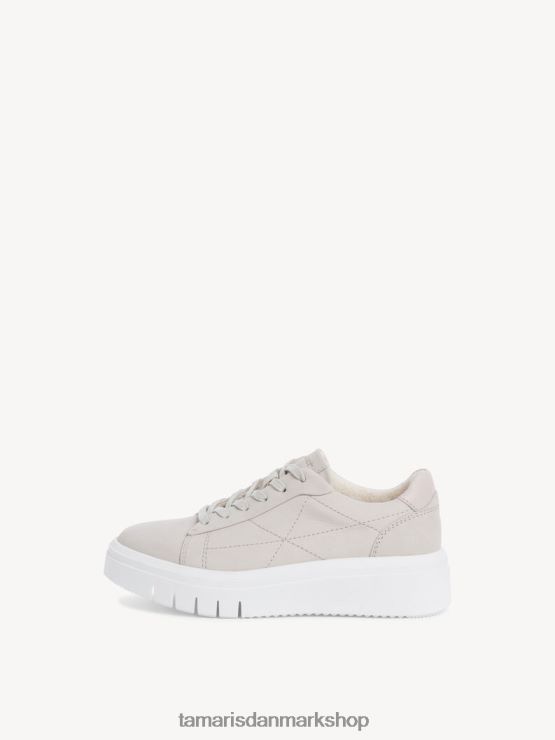 Tamaris Kvinder lædersneaker - hvid/offwhite XVXV8T533 sko