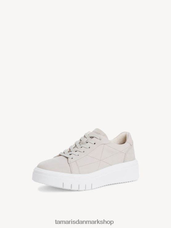 Tamaris Kvinder lædersneaker - hvid/offwhite XVXV8T533 sko