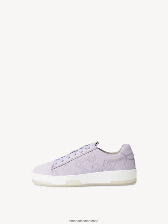 Tamaris Kvinder lædersneaker - lilla/lilla XVXV8T1402 sko