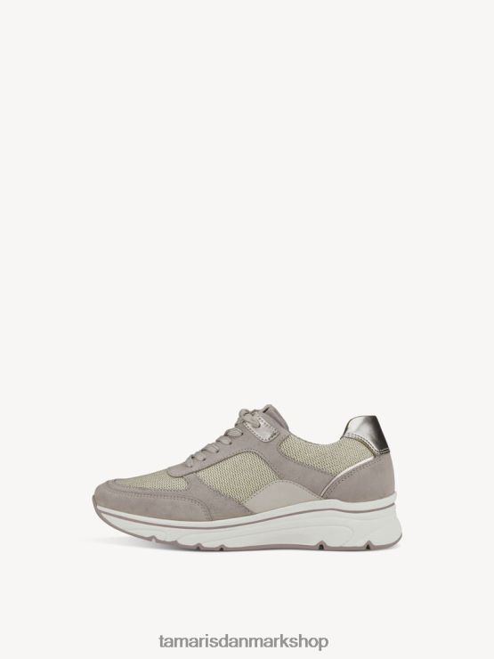 Tamaris Kvinder sneaker - beige/beige glam com XVXV8T216 sko