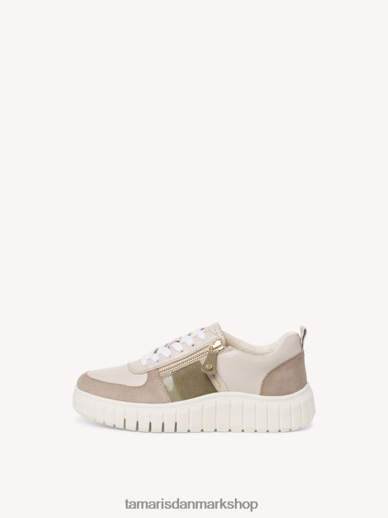 Tamaris Kvinder sneaker - beige/beige kam XVXV8T516 sko