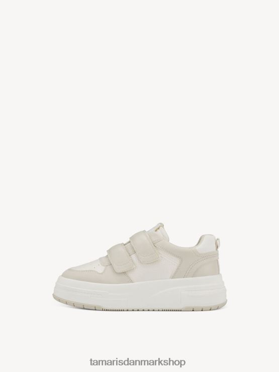 Tamaris Kvinder sneaker - beige/elfenben XVXV8T1136 sko