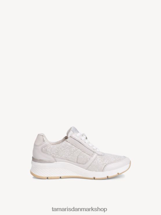 Tamaris Kvinder sneaker - beige/elfenben XVXV8T1479 sko