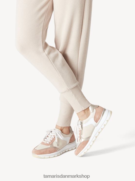 Tamaris Kvinder sneaker - beige/elfenben XVXV8T1568 sko