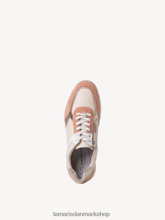 Tamaris Kvinder sneaker - beige/elfenben XVXV8T1568 sko