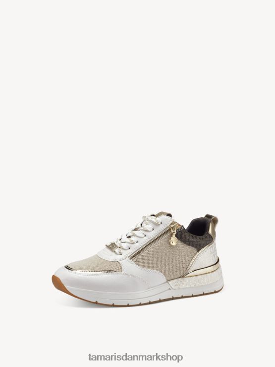 Tamaris Kvinder sneaker - beige/elfenben XVXV8T1570 sko