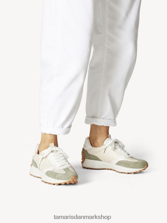 Tamaris Kvinder sneaker - beige/elfenben XVXV8T1705 sko