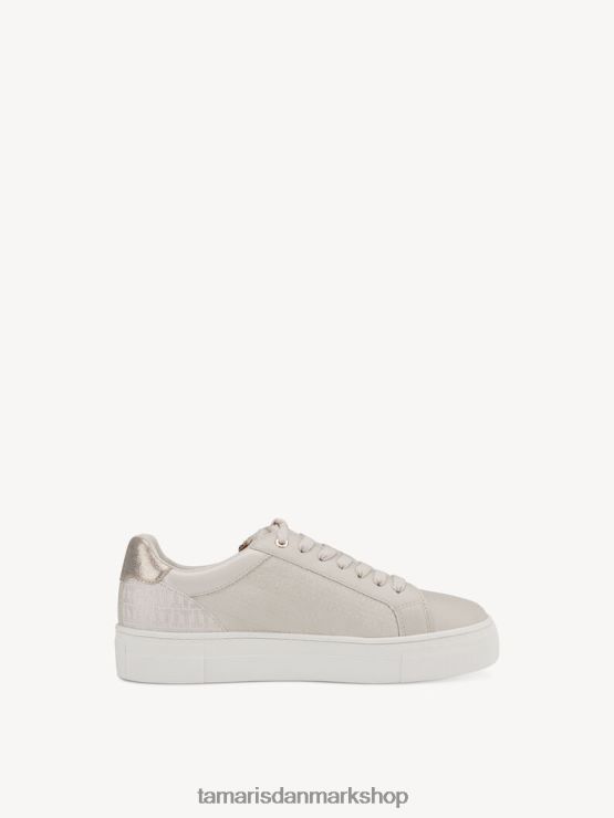 Tamaris Kvinder sneaker - beige/elfenben XVXV8T2281 sko