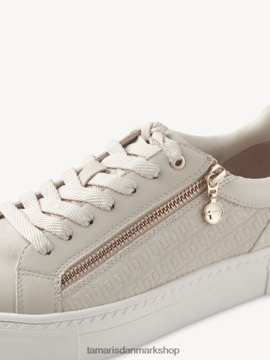 Tamaris Kvinder sneaker - beige/elfenben XVXV8T2281 sko