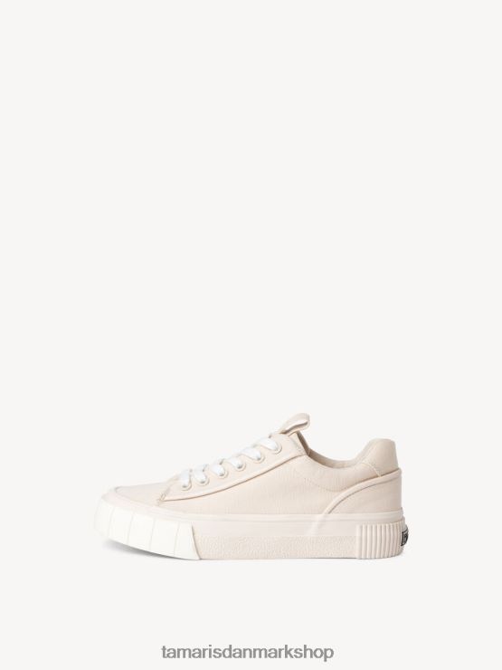 Tamaris Kvinder sneaker - beige/elfenben XVXV8T2346 sko