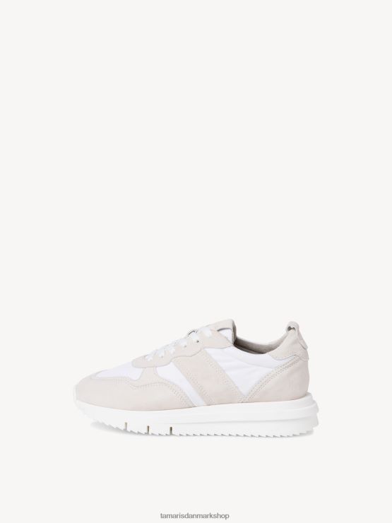Tamaris Kvinder sneaker - beige/elfenben XVXV8T40 sko