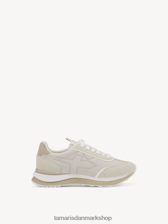 Tamaris Kvinder sneaker - beige/elfenben XVXV8T595 sko