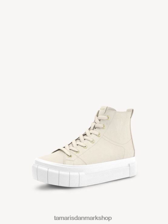 Tamaris Kvinder sneaker - beige/elfenben mat XVXV8T2165 sko