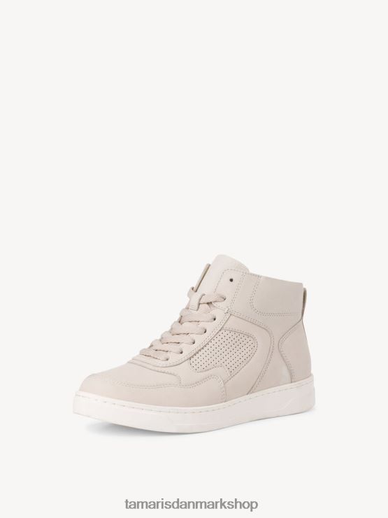 Tamaris Kvinder sneaker - beige/elfenben nub. uni XVXV8T1493 sko