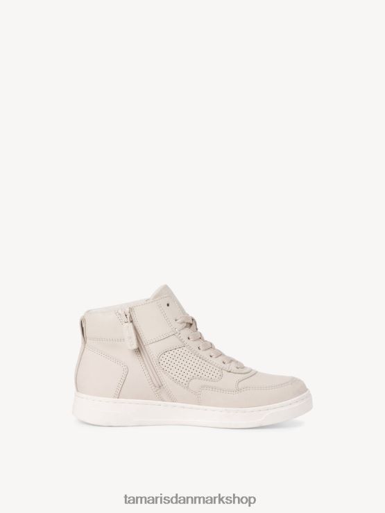 Tamaris Kvinder sneaker - beige/elfenben nub. uni XVXV8T1493 sko