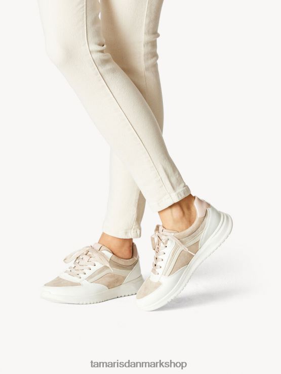 Tamaris Kvinder sneaker - beige/klitkam XVXV8T1237 sko