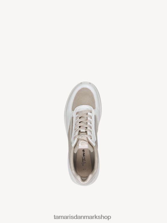 Tamaris Kvinder sneaker - beige/klitkam XVXV8T1237 sko