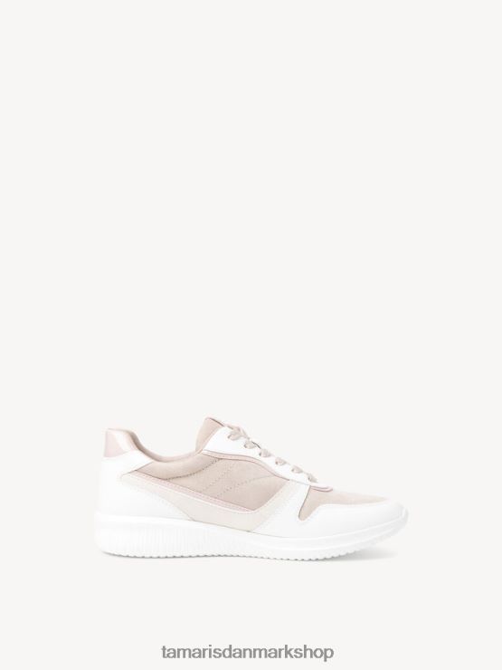 Tamaris Kvinder sneaker - beige/klitkam XVXV8T1966 sko
