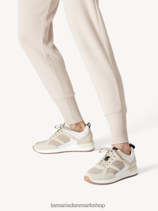 Tamaris Kvinder sneaker - beige/sand kam XVXV8T2223 sko