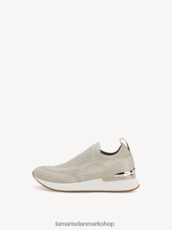 Tamaris Kvinder sneaker - beige/sand metallic XVXV8T2157 sko