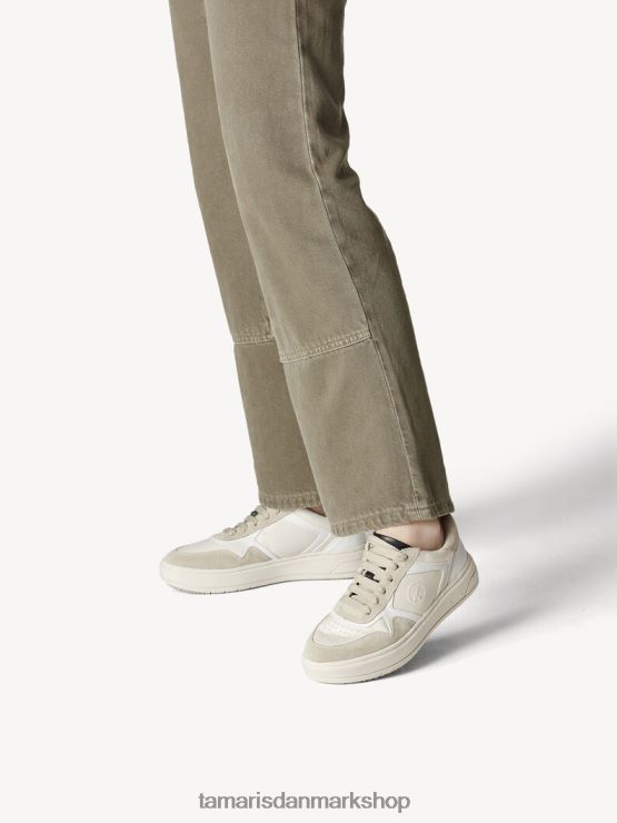 Tamaris Kvinder sneaker - beige/skalkam XVXV8T1935 sko