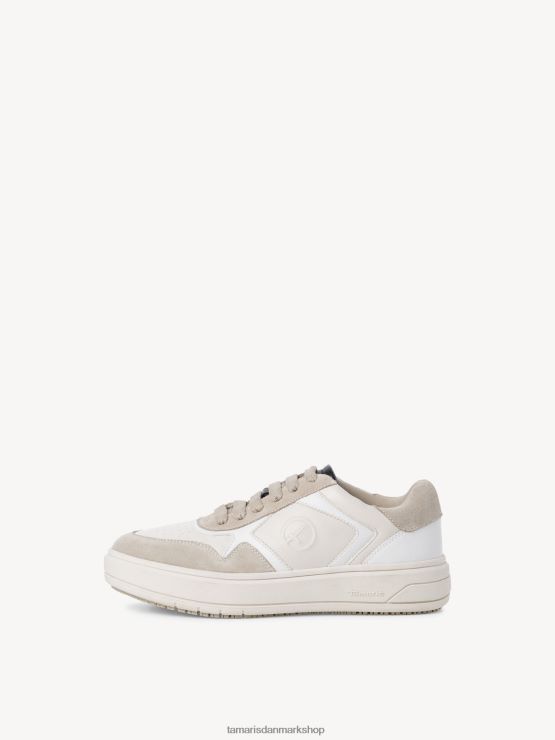 Tamaris Kvinder sneaker - beige/skalkam XVXV8T1935 sko
