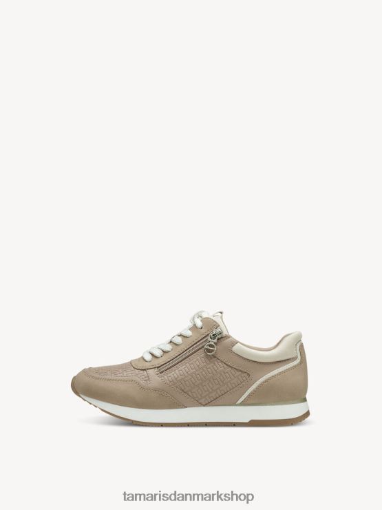 Tamaris Kvinder sneaker - beige/tan kam XVXV8T971 sko