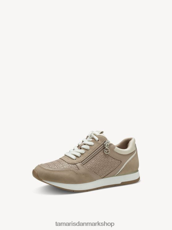 Tamaris Kvinder sneaker - beige/tan kam XVXV8T971 sko