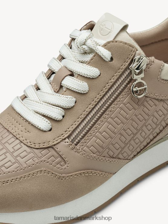 Tamaris Kvinder sneaker - beige/tan kam XVXV8T971 sko