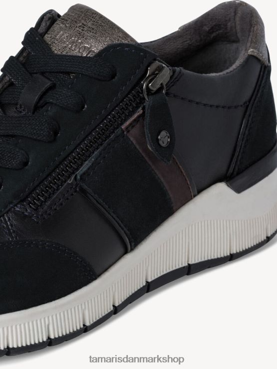 Tamaris Kvinder sneaker - blå/marineblå XVXV8T1891 sko