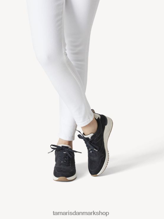 Tamaris Kvinder sneaker - blå/marineblå XVXV8T1907 sko