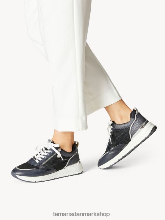 Tamaris Kvinder sneaker - blå/marineblå kam XVXV8T1134 sko